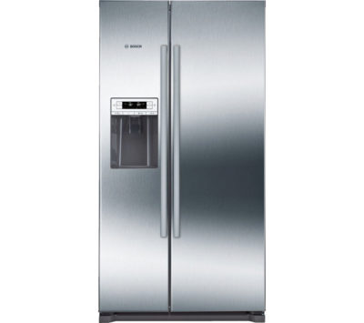 Bosch KAI90VI20 American-Style Fridge Freezer - Stainless Steel Bosch KAI90VI20 American-Style Fridge Freezer - Stainless Steel